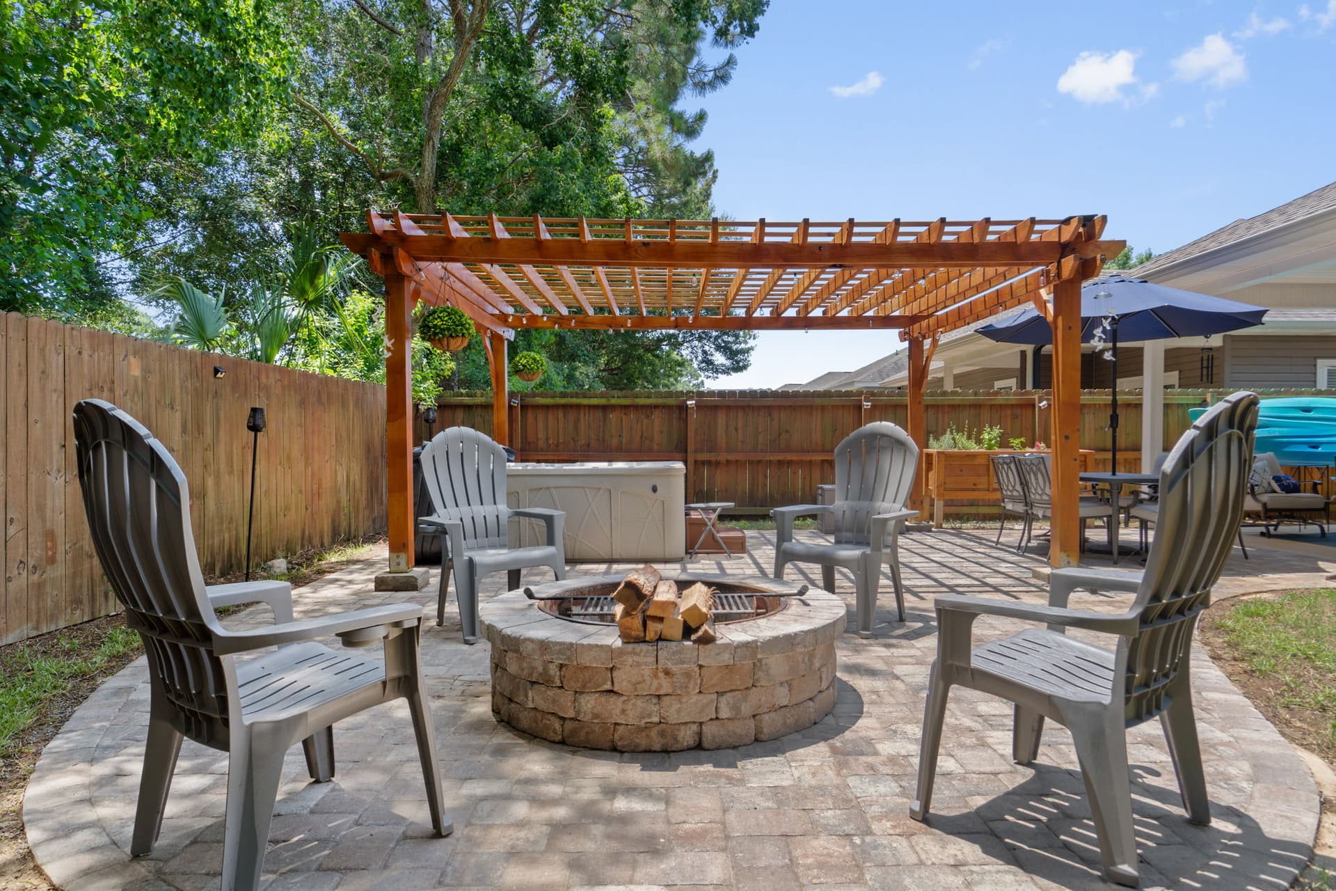 Hot Tub + Fire Pit | Star Wars Room | Military Friendly